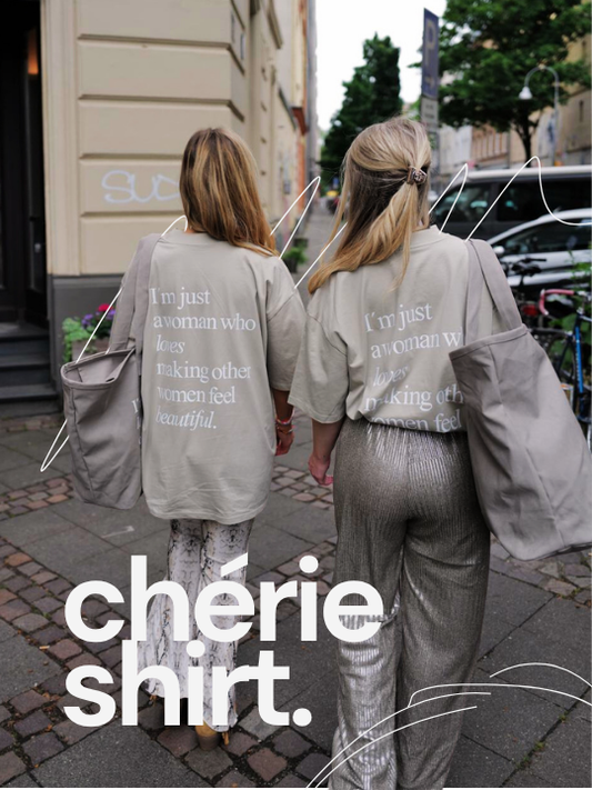 Chérie Oversized Shirt – Stone