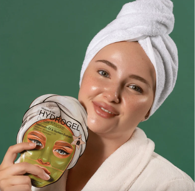5x HYDROGEL DETOX MASKE MIT TEEBAUM-ÖL & GURKEN-EXTRAKT Angebot
